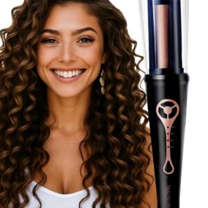 urban yog makemeebold automatic hair curler| easy two way curling iron with 4 temperature settings | gifts for woman | anti scald design, quick curls in 10 15 min, tangle free