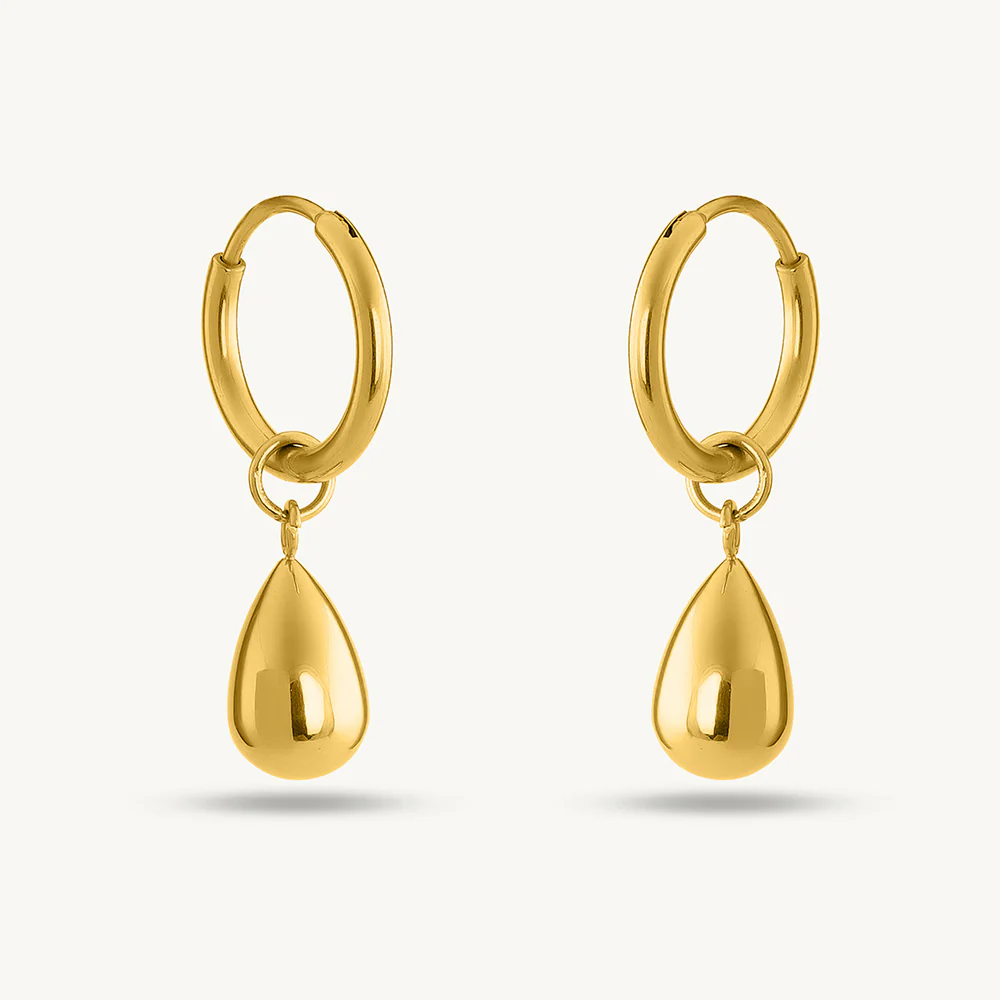 waterdrop hoop earrings waterdrop hoop earrings