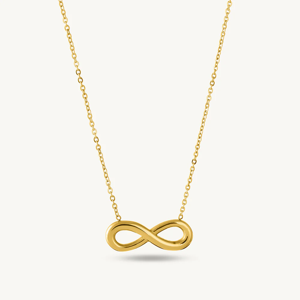 golden infinity necklace golden infinity necklace