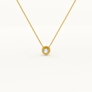 stone & strand necklace